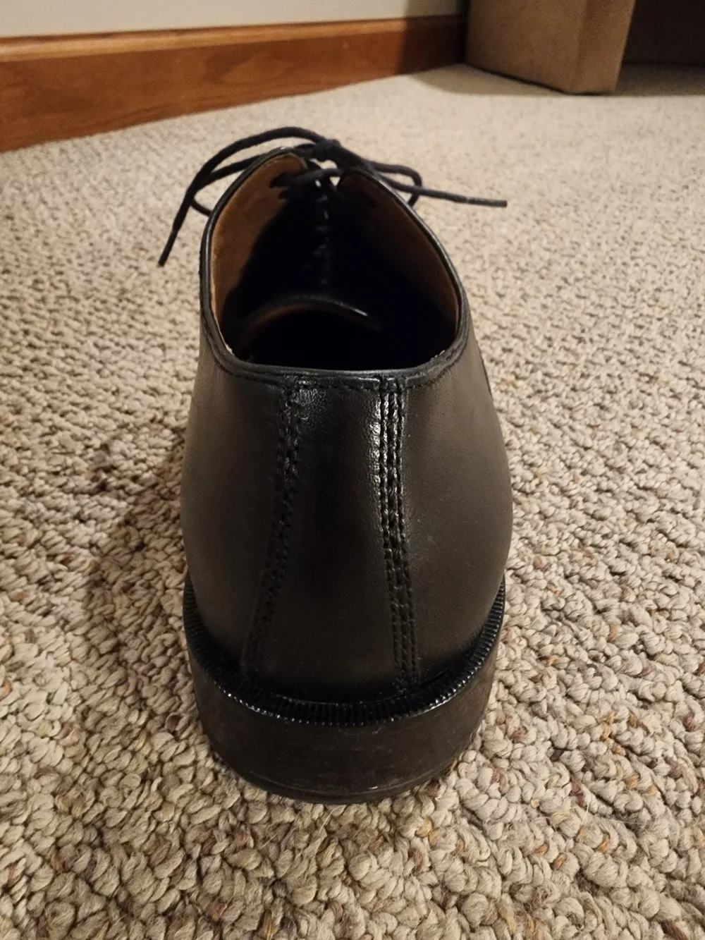 Johnston & Murphy Dress Shoes Flat Black